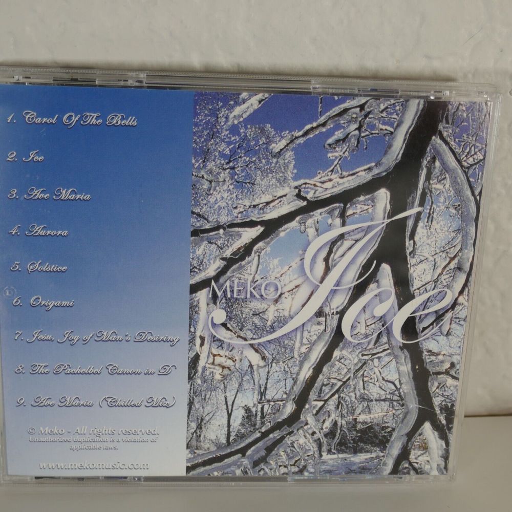 Meko Ice CD Artist Signed